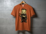 Spooky Monster Coffee Cat Tee thumbnail 16