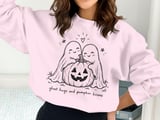 Ghost Hugs and Pumpkin Kisses Tee thumbnail 11