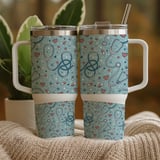 Charming Medical Doodle Digital Pattern Size Bundle Png thumbnail 9