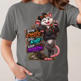Stay Chaotic Parker the Possum Tee thumbnail 8