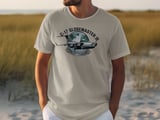 C-17 Globemaster III T-Shirt, US Air Force Airlift Command Military Aircraft Tee, Veteran Pilot Aviation Gift Shirt for Him thumbnail 2