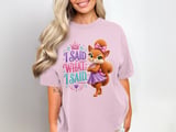 I Said What I Said Sally the Squirrel Tee thumbnail 17