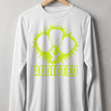 Pickleball Sport-Tek Long Sleeve Tee, Addicted, Sun Shield Shirt thumbnail 11