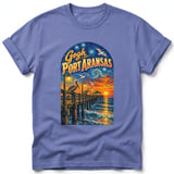 Gogh Port Aransas ~ Comfort Colors Premium Tee thumbnail 10