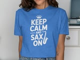 Keep Calm and Sax On T-Shirt thumbnail 10