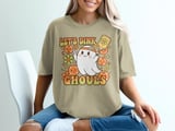 Pickleball Comfort Colors Shirt, Let's Dink Ghouls, Vintage Graphic Tee, Retro Halloween Ghost Dink Paddle Apparel thumbnail 10