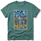 Gogh Ocean State ~ Comfort Colors Premium Tee thumbnail 1