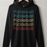Pickleball Sport-Tek Performance Hood, Pickleball Pickleball Pickleball Pickleball Pickleball, Lightweight Hoodie thumbnail 1