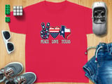 Peace Love Texas Tee thumbnail 5
