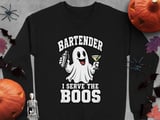 Bartender I Serve The Boos Tee thumbnail 7