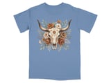 Artisan Floral Skull T-Shirt thumbnail 6