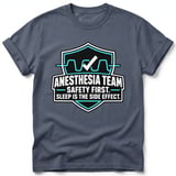 Anesthesia Team Safety First Tee thumbnail 3