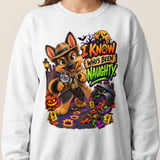 Detective Chase the Dog Halloween Sweatshirt thumbnail 9