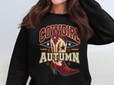 Cowgirl Autumn Tee or Sweatshirt thumbnail 7