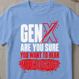 Gen X Unfiltered Graphic T-Shirt thumbnail 5