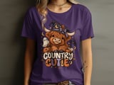 Country Cutie Highland Cow Tee or Sweatshirt thumbnail 15