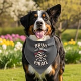 Bruh I'm a Pirate Funny Skull Graphic Novelty Art, Retro Meme Pirate Skull and Crossbones Design, Sarcastic Humor Gift for Gamer Friends thumbnail 4