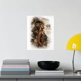 Black Woman Ancestry Wall Art Poster, She Comes From Greatness Framed Poster, African Matriarch Heritage Decor, Empowering Melanin Art thumbnail 11