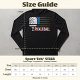 Pickleball Sport-Tek Performance Hood, PICKLEBALL, Lightweight Hoodie thumbnail 8
