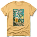 Gogh Grab a Beer ~ Comfort Colors Premium Tee thumbnail 7