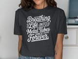 Breathing Life into Metal Tubes Graphic Tee thumbnail 13