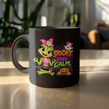 Spooky Stay Calm Yoga Mug thumbnail 10