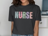Emergency Nurse Pastel Graphic Tee thumbnail 13