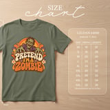 Pretend I'm A Zombie Tee thumbnail 15