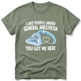 General Anesthesia Tee thumbnail 2