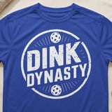 Pickleball Sport-Tek Performance Tee, Dink Dynasty, Moisture-Wicking Athletic Pickleball Court Apparel thumbnail 7