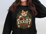 Kickoff Ready Football Cat Tee or Sweatshirt thumbnail 15