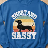 Short And Sassy Dachshund Tee thumbnail 7