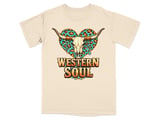 Western Soul Leopard Skull T-Shirt thumbnail 10