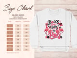 Pink Flamingo Bocce Chic Sweatshirt thumbnail 4