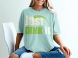 Pickleball Comfort Colors Shirt, Just DINK It, Vintage Graphic Tee Retro Court Player Outfit and Dinker Gift Top thumbnail 12