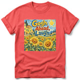 Gogh Ahead, Laugh ~ Comfort Colors Premium Tee thumbnail 3