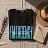 ER Nurse Emergency Department Healthcare T-Shirt, Medical Profession Practitioner Apparel thumbnail 9