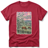 Gogh Bluegrass ~ Comfort Colors Premium Tee thumbnail 1