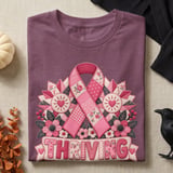 Faux Patchwork Thriving Ribbon Tee thumbnail 12