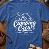 Camping Crew Family Camp Trip Tee thumbnail 5