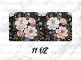 Quilled Floral Mug Wrap Sublimation Digital Download for 11oz 15oz Mugs, Elegant Peony Rose Flower Craft Design Template, Gift for Her thumbnail 13