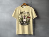 Poisonous Plants Hoodie, Skull Botanical Sweatshirt, Dark Academia All Plants Are Edible Tee, Witchy Gothic Garden Tshirt Gift thumbnail 4