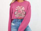 Faith Over Fear Pink Ribbon Tee thumbnail 6