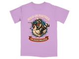 Overstimulated Raccoon Cowboy Graphic T-Shirt thumbnail 8