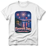 Firework Dots ~ Comfort Colors Premium Tee thumbnail 9