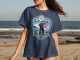 United States Coast Guard Semper Paratus T-Shirt, Military Veteran Gift, Nautical Coastie Life Apparel, Patriotic Tee thumbnail 2