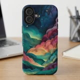 Celestial Papercut Clouds MagSafe® Phone Case thumbnail 6