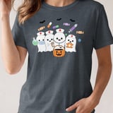 Ghost Nurse Halloween Tee thumbnail 4