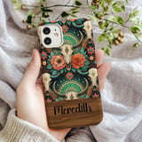Western Boho Skull Digital Wallpaper thumbnail 3