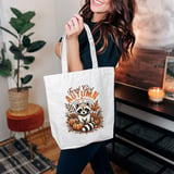 Feral Girl Autumn Tote Bag thumbnail 6